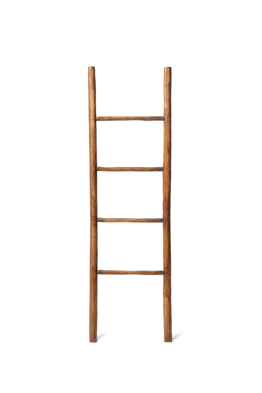 2. Handdoek ladder 160 cm - teak