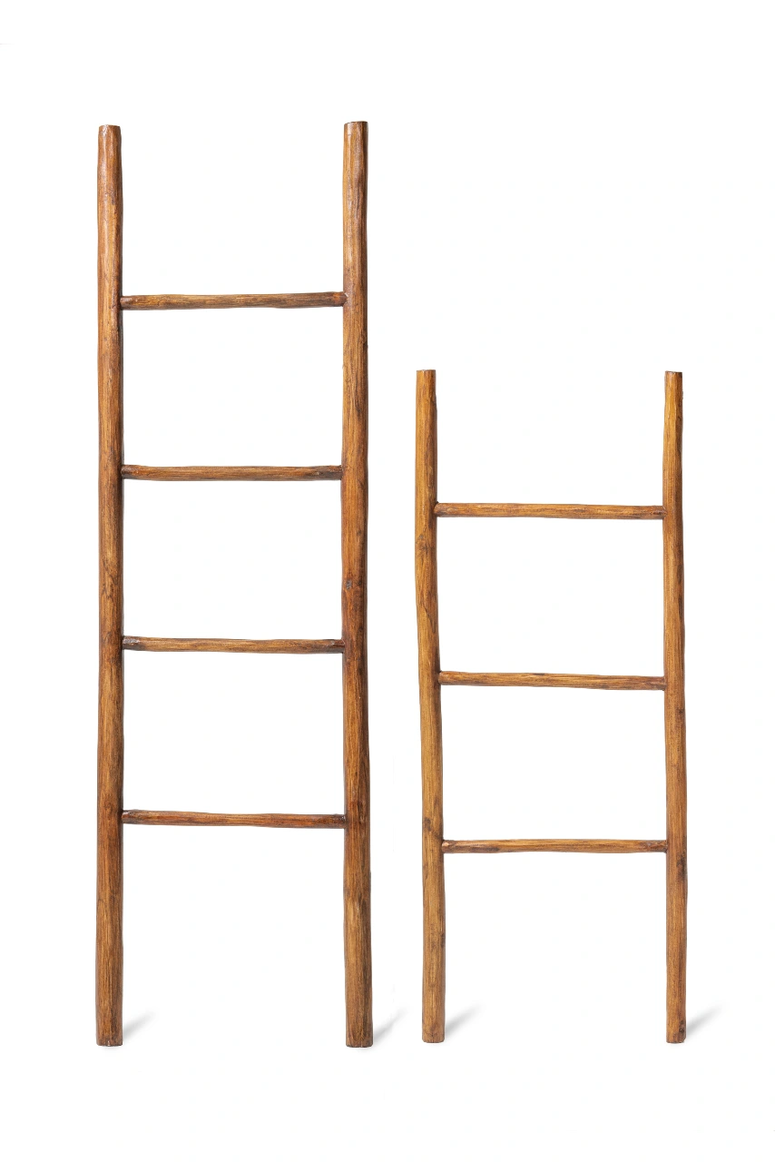 3. Handdoek ladder 160 cm - teak