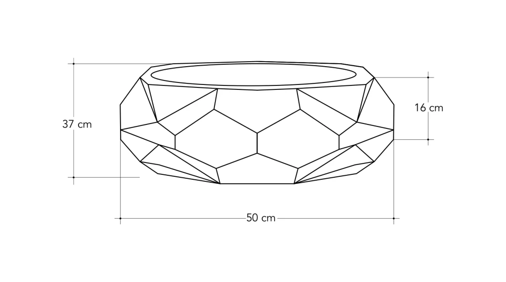 Unieke design wastafel